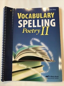 A Beka Book Vocabulary, Spelling, and Poetry II Teacher Key - Picture 1 of 3