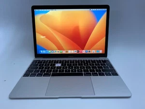 Apple MacBook 2017 12" A1534 i5-7Y54 8GB RAM 256GB SSD UK QWERTY Missing Keys - Picture 1 of 10