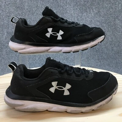 Under Armour Zapatos Mujer 9.5 Charged Assert 9 Tenis para Correr 3024862-00 Negro Foto 1 de 4