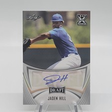 2021 Leaf Draft Jaden Hill RC Auto #BA-JH1