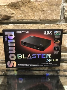 Creative Sound Blaster SB1240 X-Fi HD USB Audio System with Phono Preamp SEALED - Picture 1 of 12