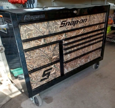 Snap-on KCP2422WDD 9 Drawer Rolling Tool Box 55"w x 24"d x 29"h CAMO - Image 1 of 4