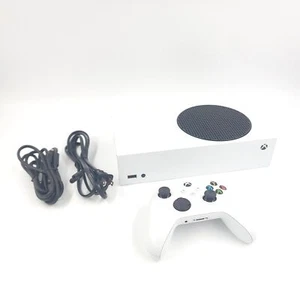 Microsoft Xbox Series S 512GB - White w/ White Controller, Excellent - Picture 1 of 7