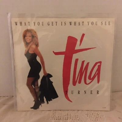 TINA TURNER What You Get Is What You See 45 RPM with Picture Sleeve - Image 1 of 2