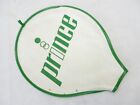 VINTAGE PRINCE SINGLE ZIPPERED TENNIS RACQUET COVER WITHOUT STRAP