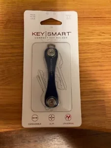 Key Smart Aluminum Compact Key Holder Expandable, Slim, Universal, Blue, USA - Picture 1 of 1