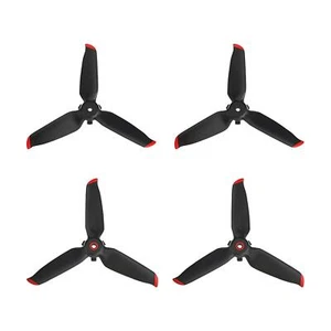 4 Pack Propellers Blades for DJI FPV RC Drone Accessories Red Tips - Picture 1 of 5