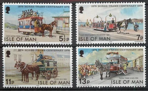 Isle of Man 1976 Douglas Horse Trams set SG 80-83 MNH mint *COMBINED POST - Picture 1 of 1