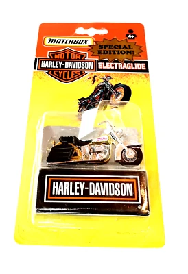 ✅  Matchbox Motorcycles * HARLEY DAVIDSON ELECTRAGLIDE von 1992 in OVP * MOC - Bild 1 von 4