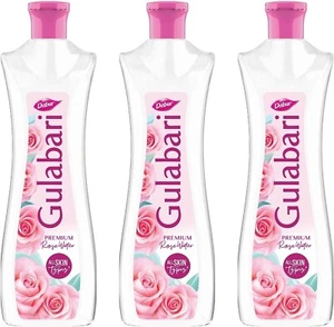 Dabur Gulabari Rose Water, 250 ml (Pack of 3) Free Shipping - Picture 1 of 7