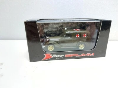 Fiat 1100E Ambulanza Croce Rossa Militare del 1947 - 1/43 Brumm art. R180 - Immagine 1 di 2
