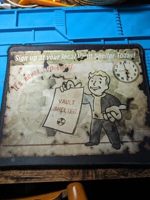 Fallout  Jumbo Mousepad  11" x 9.5" Loot Crate Exclusive  - Image 1 of 2