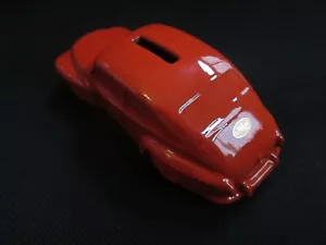 rare NITTSJÖ-ceramic-moneybox VOLVO PV544 - scale 1/32 - orangered - made 2001 - Picture 1 of 4