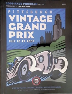 Pittsburgh Vintage Grand Prix Race Program 2009 Marquee BMW - Imagen 1 de 1