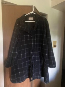 Woman Within Lined Fleece Coat Size 26/28W - Picture 1 of 3