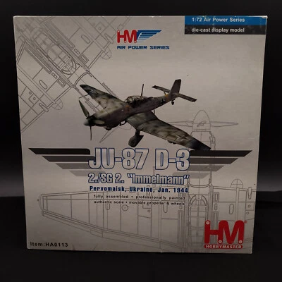Hobby Master 1:72 Junkers JU-87 Stuka D-3 2./SG 2. "Immelmann" 1944 HA0113 - Image 1 of 4