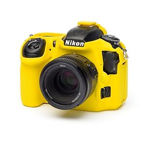 easyCover Armor Protective Skin for Nikon D500 (Yellow) - Bump Protection!