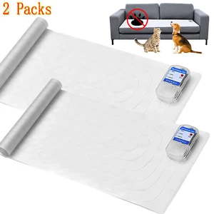 2PCS 60x12" Electric Repellent Training Mat Keeps Pet Off Scat Dog Cat Shock Pad - Picture 1 of 14
