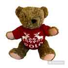 Ralph Lauren Polo Brown Teddy Bear Red Sweater Plush Collectable Stuffed Animal