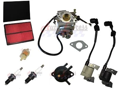 New Carburetor Coil Fuel Pump Fuel Air Filter Plugs For Honda GX620 GX610 Engine - Image 1 of 4