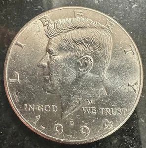 USA Kennedy Half Dollar 1994-D Low Mintage Half Dollar MS Uncirculated - Picture 1 of 3