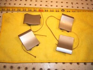 Mercedes W202 95-97 C36 Side Jack points Plastic SILVER L & R OEM  4 Covers - Picture 1 of 19