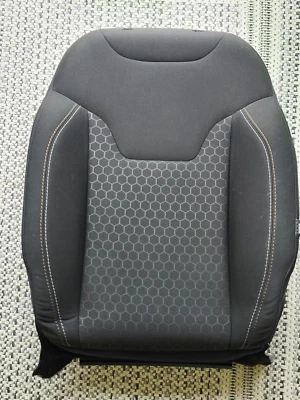 2017-2021 JEEP COMPASS FRONT LEFT DRIVER SEAT UPPER CLOTH CUSHION  BLACK OEM* - Image 1 of 4