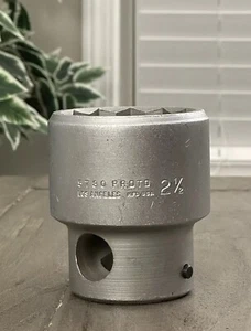 Proto 2-1/2" Socket 12 Point, Part # 5780 - Picture 1 of 7