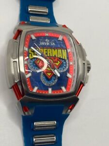 LIMITOWANA EDYCJA INVICTA DC COMICS SUPERMAN ZEGAREK MĘSKI 53MM, NIEBIESKI ST (TDW033068)