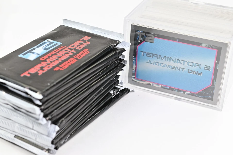 Terminator 2 Official Cards 1991 lot some new unopened packs - Image 1 of 4