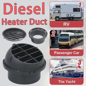 60 75mm Diesel Heaters Ducting Duct Warm Air Vent directional Outlet For Webasto - Picture 1 of 10