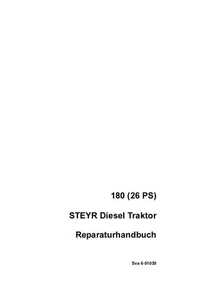 Steyr 180 180A N180a tractor 26hp motor manual de reparación manual de taller - Imagen 1 de 1