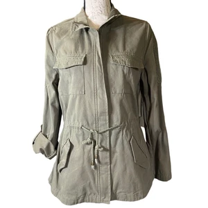 Giacca utility Gorpcore Lemon Tart donna S verde salvia Cabincore ricamata - Foto 1 di 12