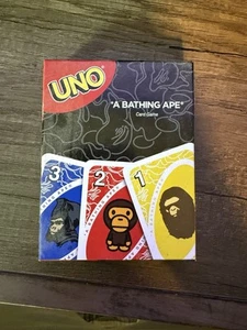 SEALED BAPE UNO A Bathing Ape Card Game 50th Anniversary Edition *IN HAND* - Picture 1 of 3