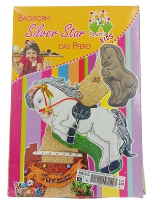 Städter Teglia da Forno Cavallo Metallo Argento 35cm - Immagine 1 di 3