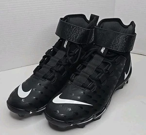 Botines de fútbol Nike Force Savage 2 Shark W para hombre 11 anchos negros blancos BV0151-001 - Imagen 1 de 7
