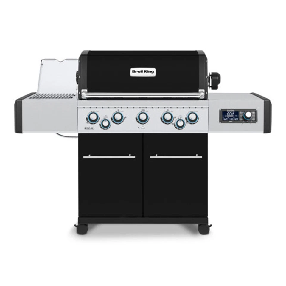 Broil King Regal Q590 Pro IR 625 Sq. Luces integradas de 5 quemadores de pies 688244 Foto 1 de 4