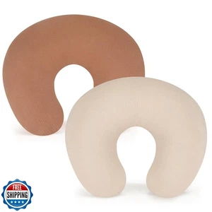 Accmor 2er Pack Musselin Stillkissenbezüge, 100% Baumwolle weiche Stillbezüge f - Bild 1 von 5