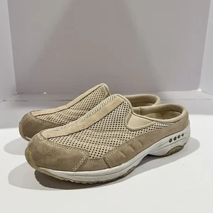 Easy Spirit Travel Time Pantolette Clogs Pantoletten Leder & Mesh weiß Größe 8 - Bild 1 von 15