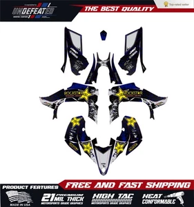 Fits Yamaha YFZ450R Yfz from 2014 to 2024 graphic kit decals stickers race decal - Picture 1 of 2