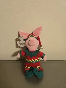 Weihnachten Urlaub Elfe Ferkel Vintage Winnie Puuh & Freunde Mini Beanie Plüsch - Bild 1 von 5