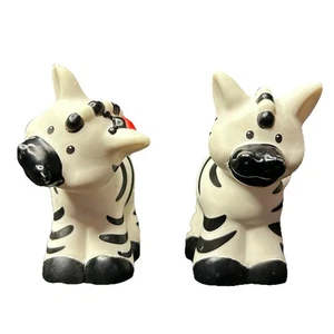 Fisher Price Little People Arche Noah Figuren Zootiere Paar Zebras 2007 - Bild 1 von 6