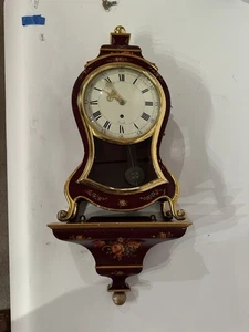 Reloj de pared/mantel de péndulo suizo Zenith Le Locle vintage raro - Imagen 1 de 8