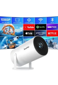 [Official Netflix Certified & Electric Focus] Mini Projector – WiFi & Bluetooth, - Picture 1 of 8