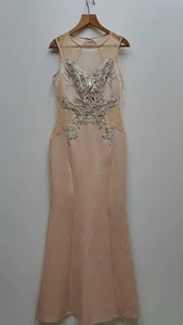 Lipsy London Michelle Keegan Occasion Lace Side Cut Out Dress Size 12 RRP £80 - Picture 1 of 12