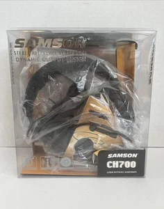 Auriculares de referencia de estudio Samson CH700 diseño de salida dinámica ¡NUEVOS EN CAJA! - Imagen 1 de 15