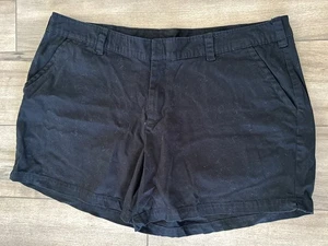 Lane Bryant schwarze Chino Shorts Übergröße 26 - Bild 1 von 5
