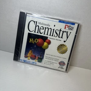 Pro One Multi Media Chemistry High School Math Window Software CD-ROM Disc NEW - Picture 1 of 4