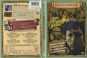 ICONS OF ADVENTURE (2008 HAMMER DVD) 4 HAMMER MOVIES, CHRISTOPHER LEE - Picture 1 of 1