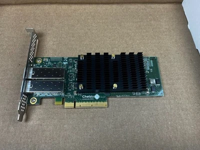 Chelsio T520-LL-CR 10GbE 2-Port SFP+ PCIe Unified Wire Adapter 110-1167-50 - Image 1 of 3